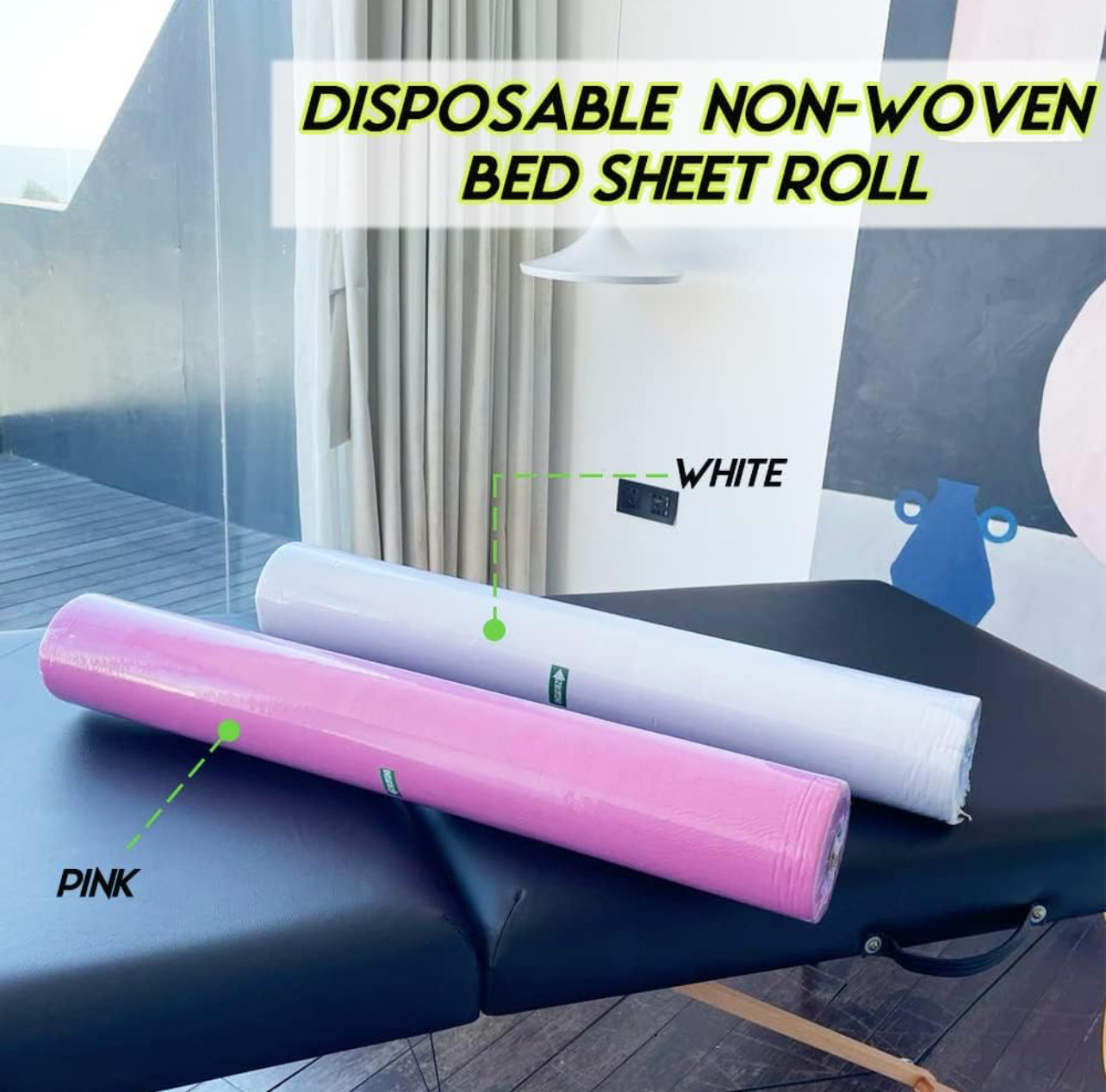 PROFESSIONAL DISPOSABLE BED ROLL PERFORATED