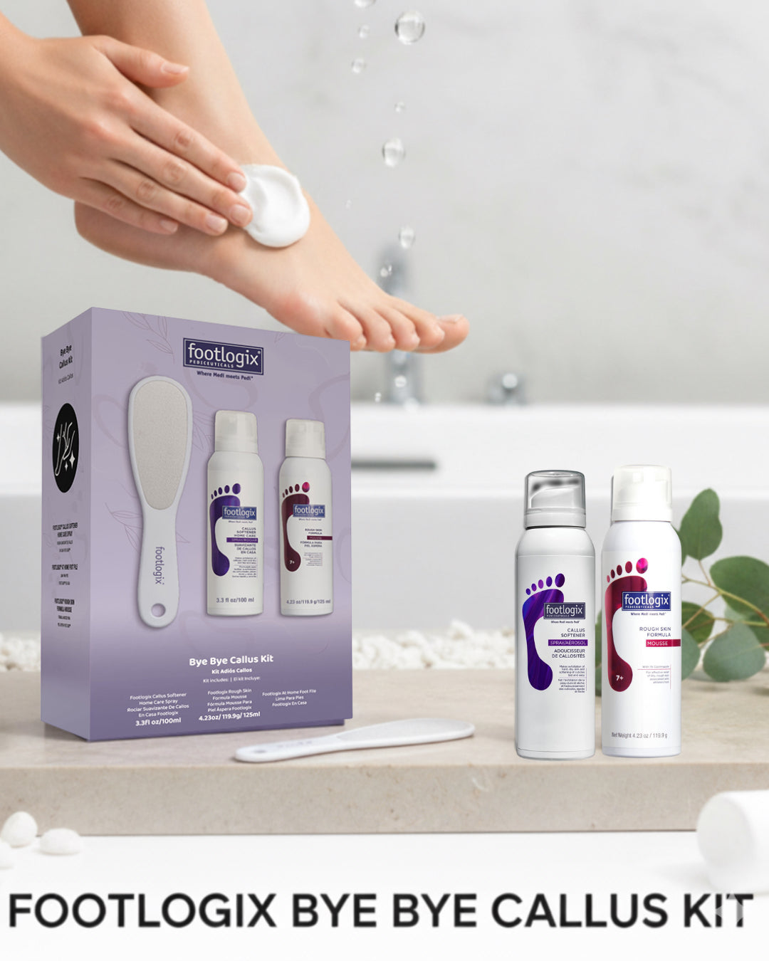 Footlogix Bye Bye Callus Kit