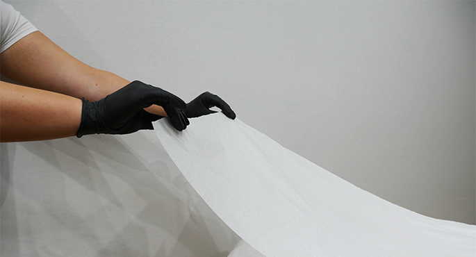 PROFESSIONAL DISPOSABLE BED ROLL PERFORATED