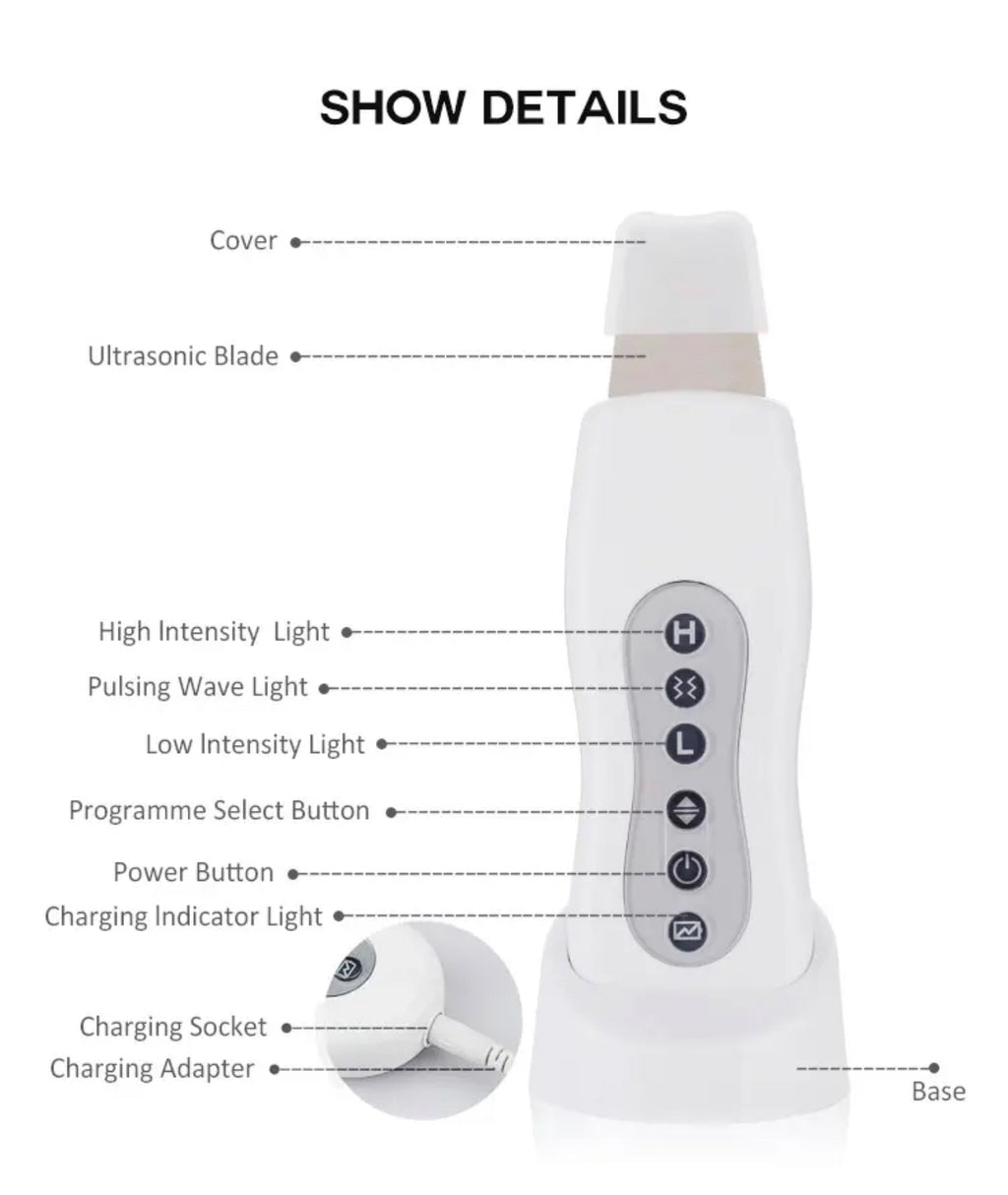 Ultrasonic Skin Scrubber