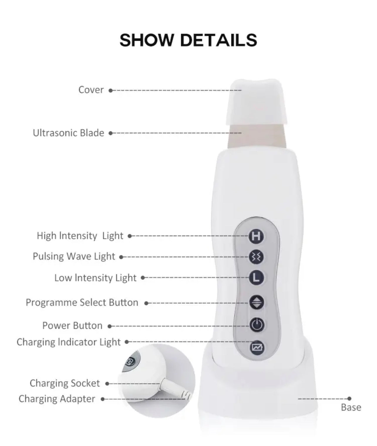 Ultrasonic Skin Scrubber